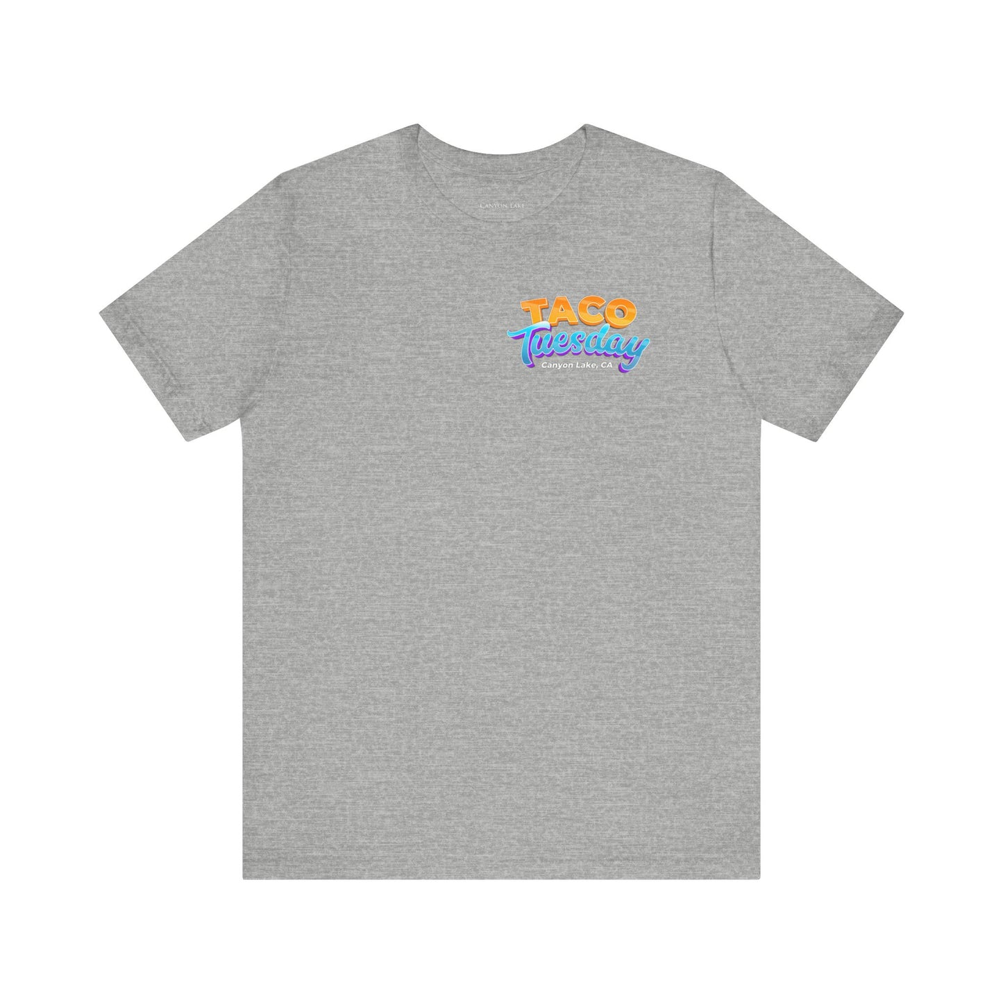 Canyon Lake Taco Tuesday | Unisex Jersey Short Sleeve Tee