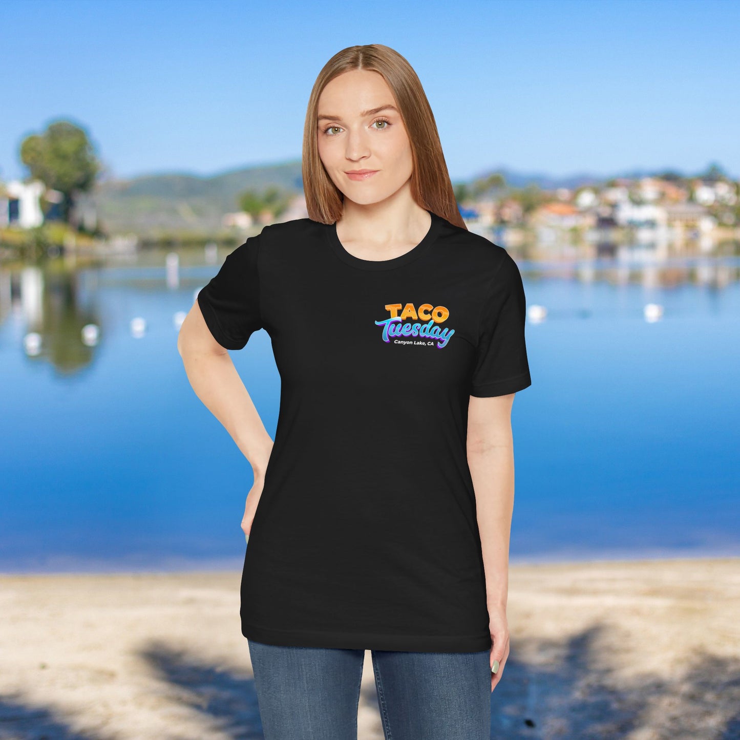 Canyon Lake Taco Tuesday | Unisex Jersey Short Sleeve Tee