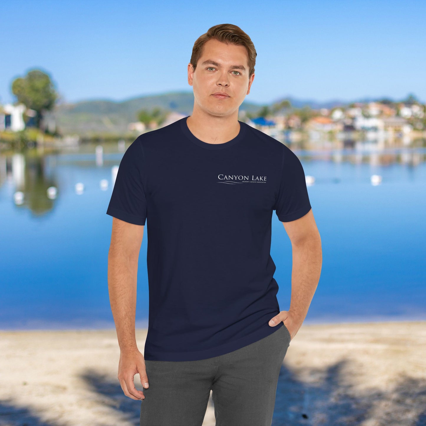 Canyon Lake POA | Unisex Jersey Short Sleeve Tee