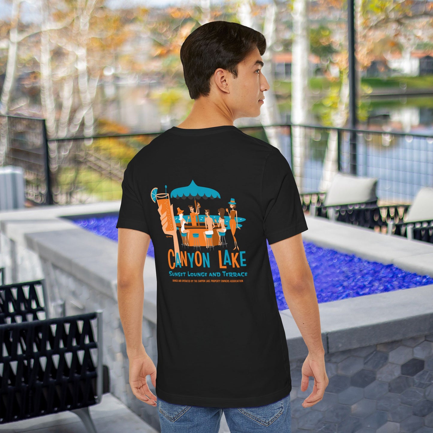 Sunset Lounge & Terrace | Unisex Jersey Short Sleeve Tee
