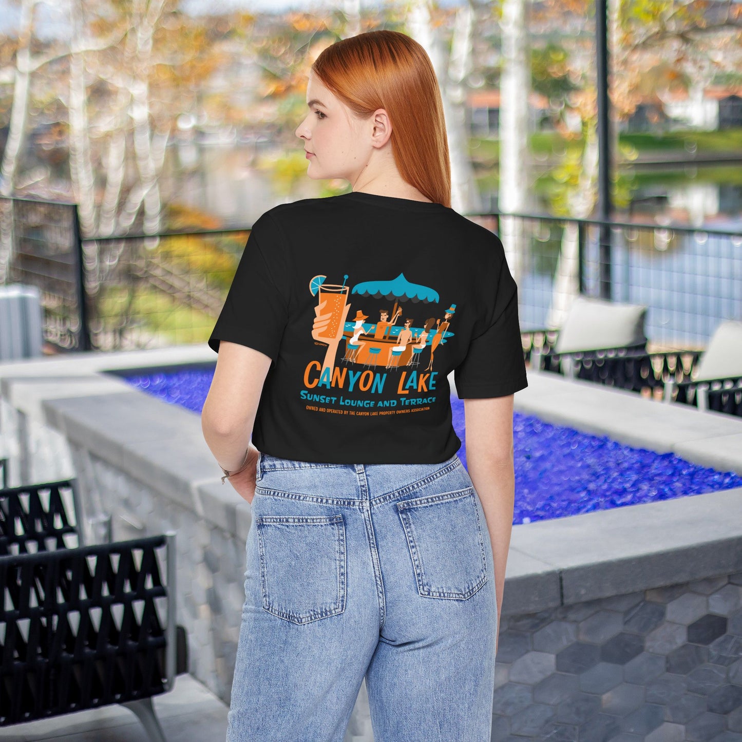 Sunset Lounge & Terrace | Unisex Jersey Short Sleeve Tee