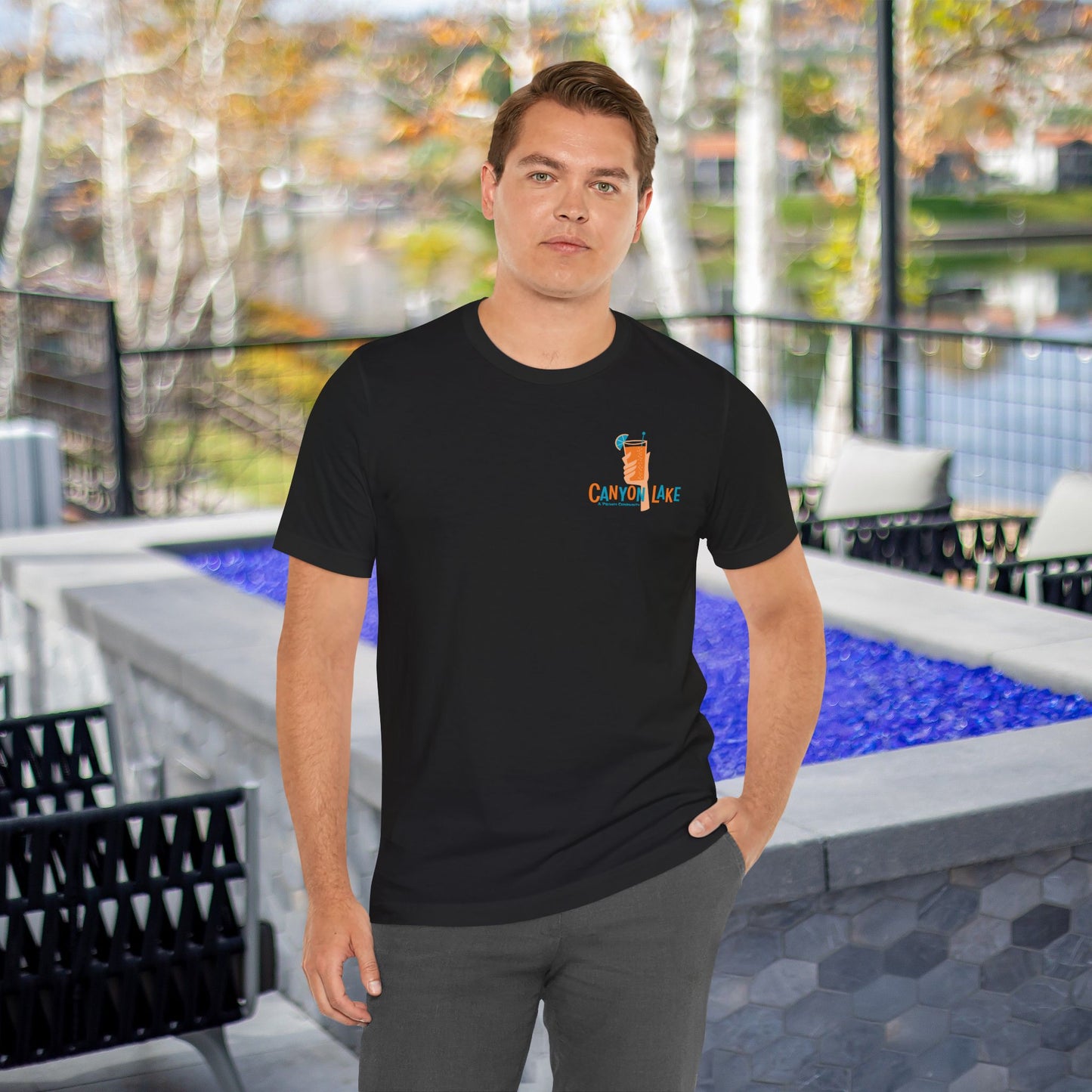 Sunset Lounge & Terrace | Unisex Jersey Short Sleeve Tee