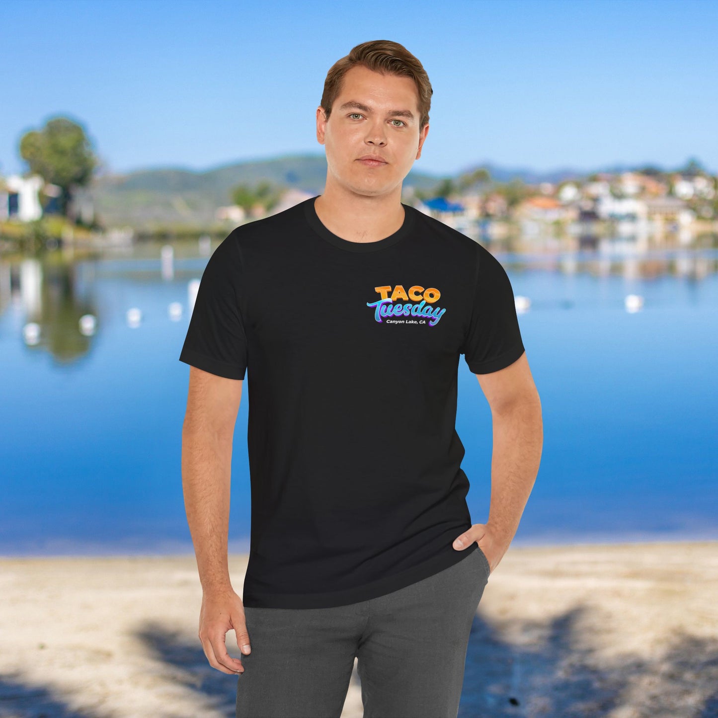 Canyon Lake Taco Tuesday | Unisex Jersey Short Sleeve Tee