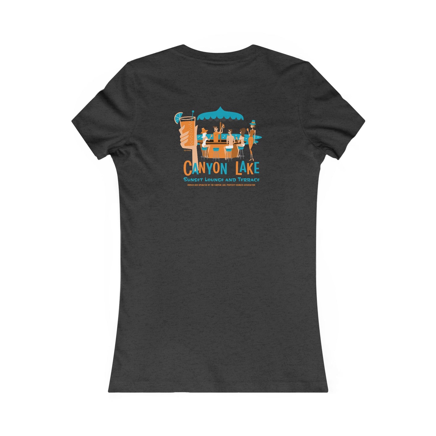Sunset Lounge and Terrace Women's Slim Tee