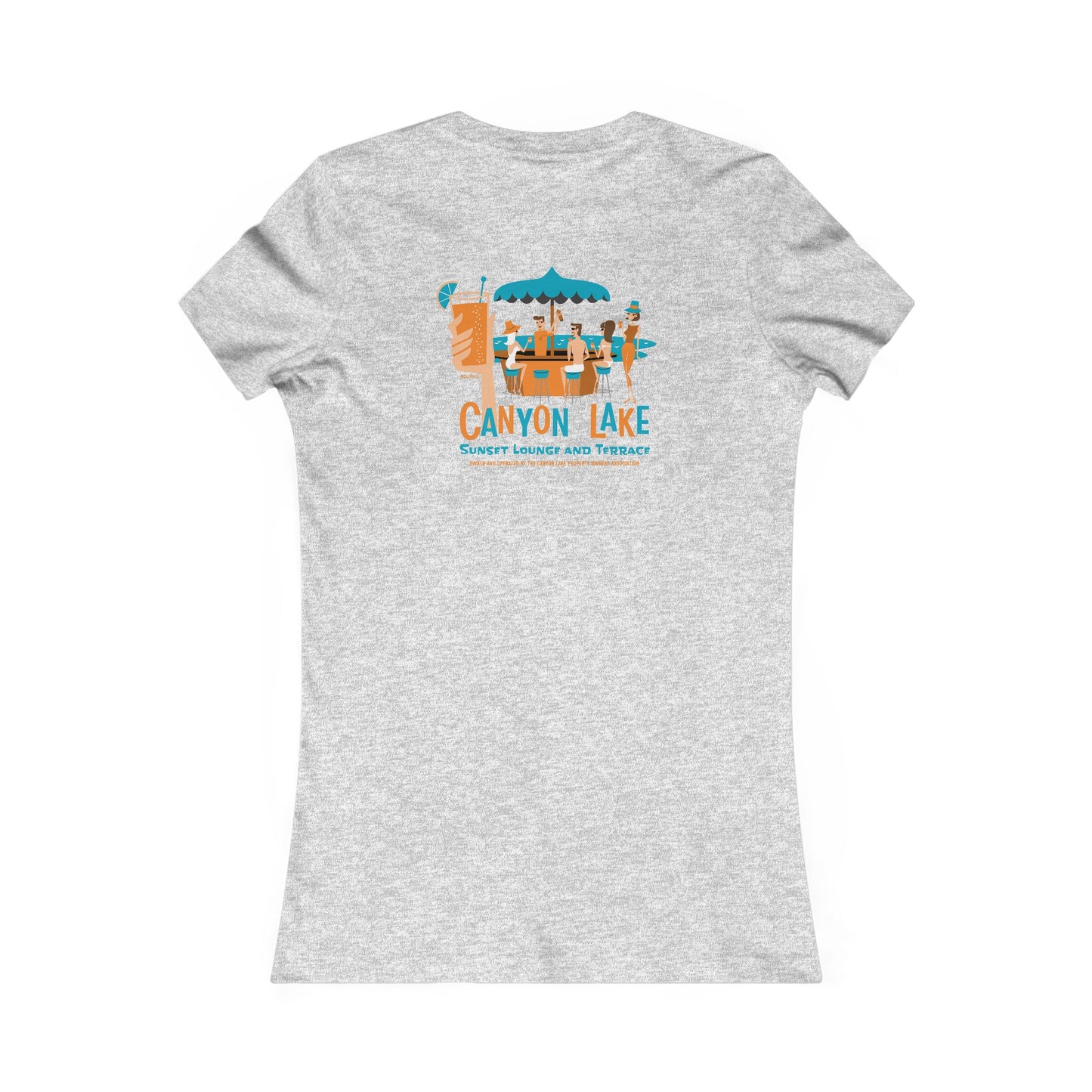 Sunset Lounge and Terrace Women's Slim Tee