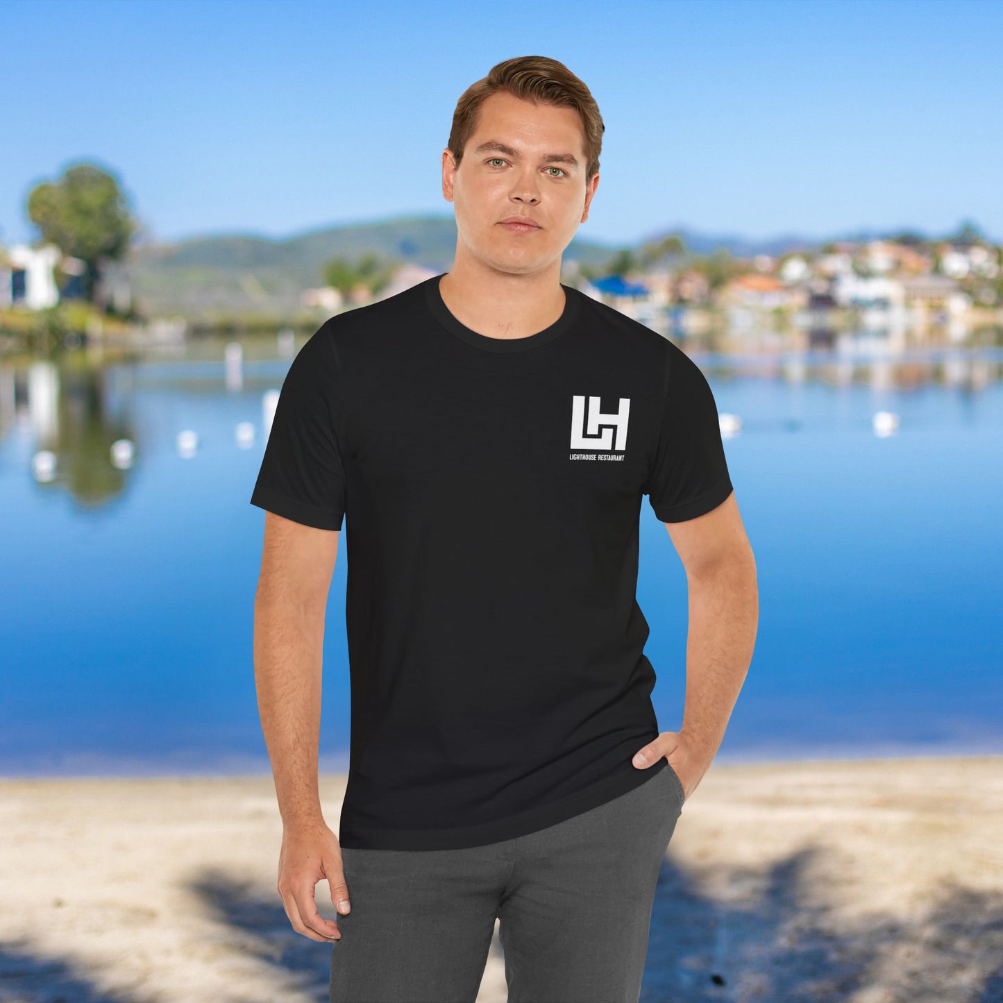 Lighthouse Restaurant | Unisex Jersey Short Sleeve Tee