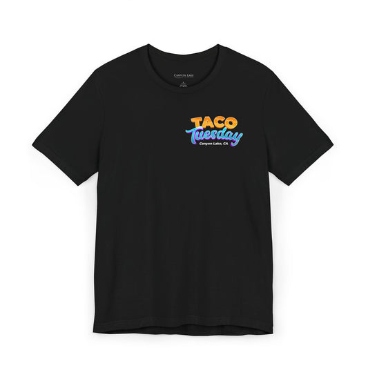 Canyon Lake Taco Tuesday | Unisex Jersey Short Sleeve Tee