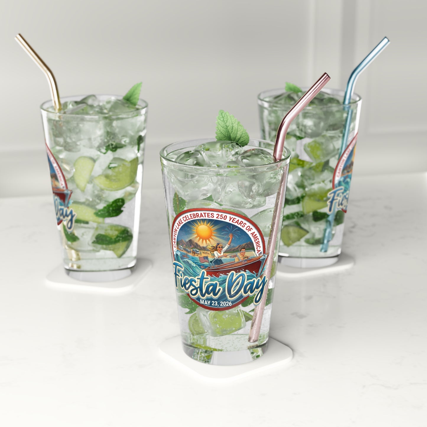 Fiesta Day | Pint Glass, 16oz