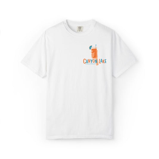 Sunset Lounge and Terrance | Unisex Garment-Dyed T-Shirt